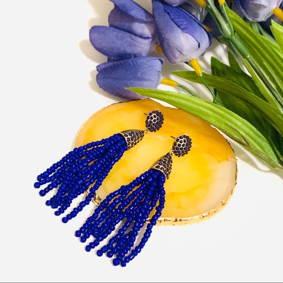 🌹Blue COBALT Sugarfix by Baublebar earring - Picture 3 of 9